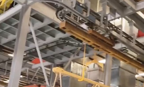 什么是積放式懸掛輸送機（又叫：積放輸送機）？